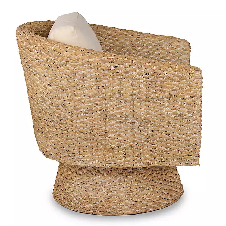 Sanibel Rattan Swivel Accent Chair