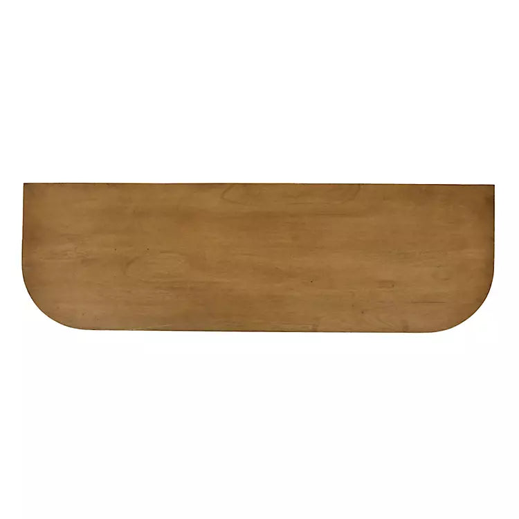 New! Brown Wood Vera Console Table